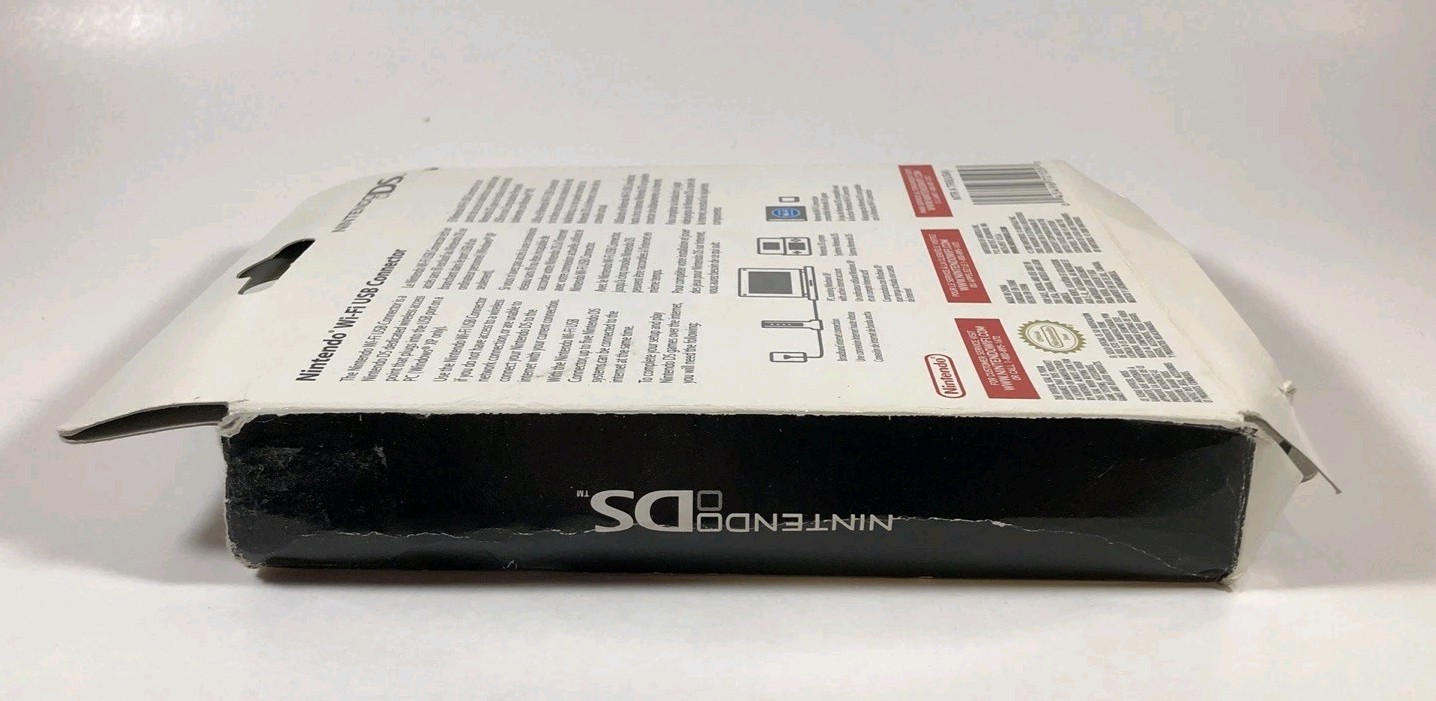 Nintendo Wi-Fi USB CD and Box ONLY! NO Connector/Dongle or Adapter Please READ!