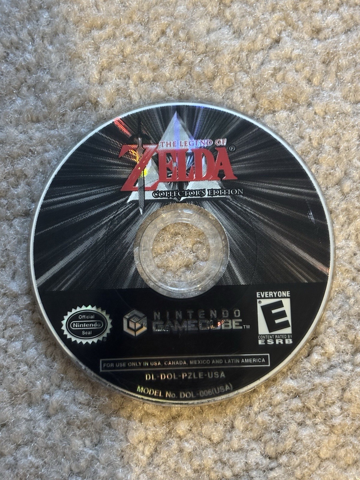 Nintendo The Legend of Zelda: Collector’s Edition GameCube 2003, Disc Only