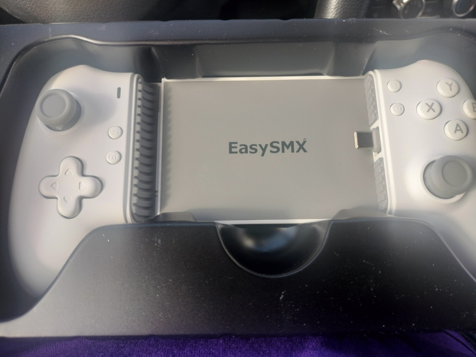 EasySMX M15 White Mobile Gaming Controller USB-C Hall Effect Joysticks Android …