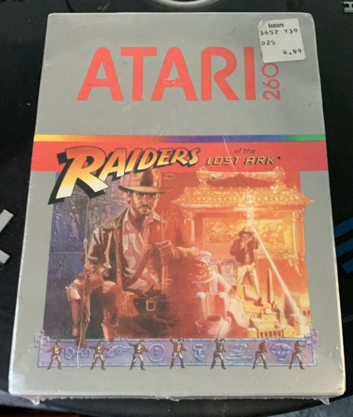 Atari 2600 Raiders of the Lost Ark Original Cartridge Case Box Only