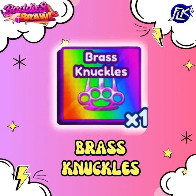 Baddies Brass Knuckles Digital In-Game Item for Baddies