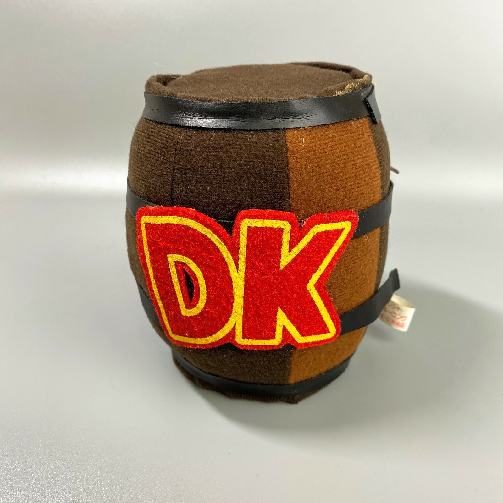 Rare Works VoiceBox Donkey Kong barrel Yujin Plush Doll toy 5.2″ Nintendo