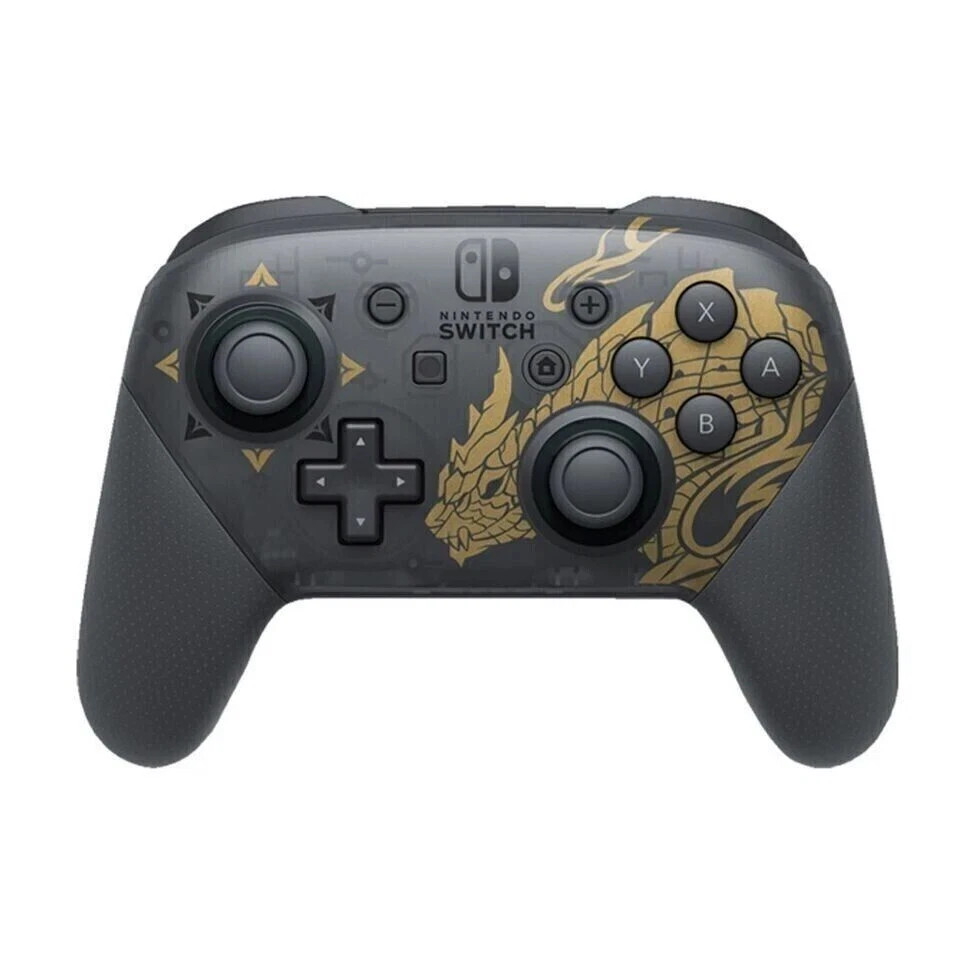 Nintendo Switch Pro Controller – Monster Hunter Rise Limited Edition US