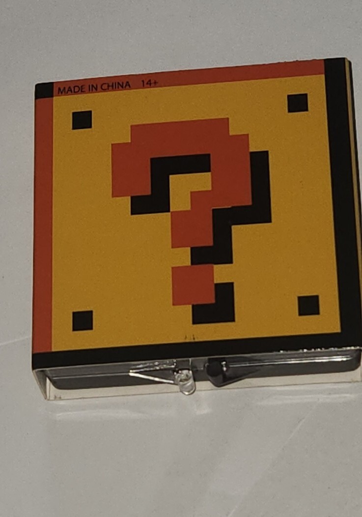 Super Mario Super Coin Toynk Wonderous Mystery Box Of Splendor Gold Metal Token