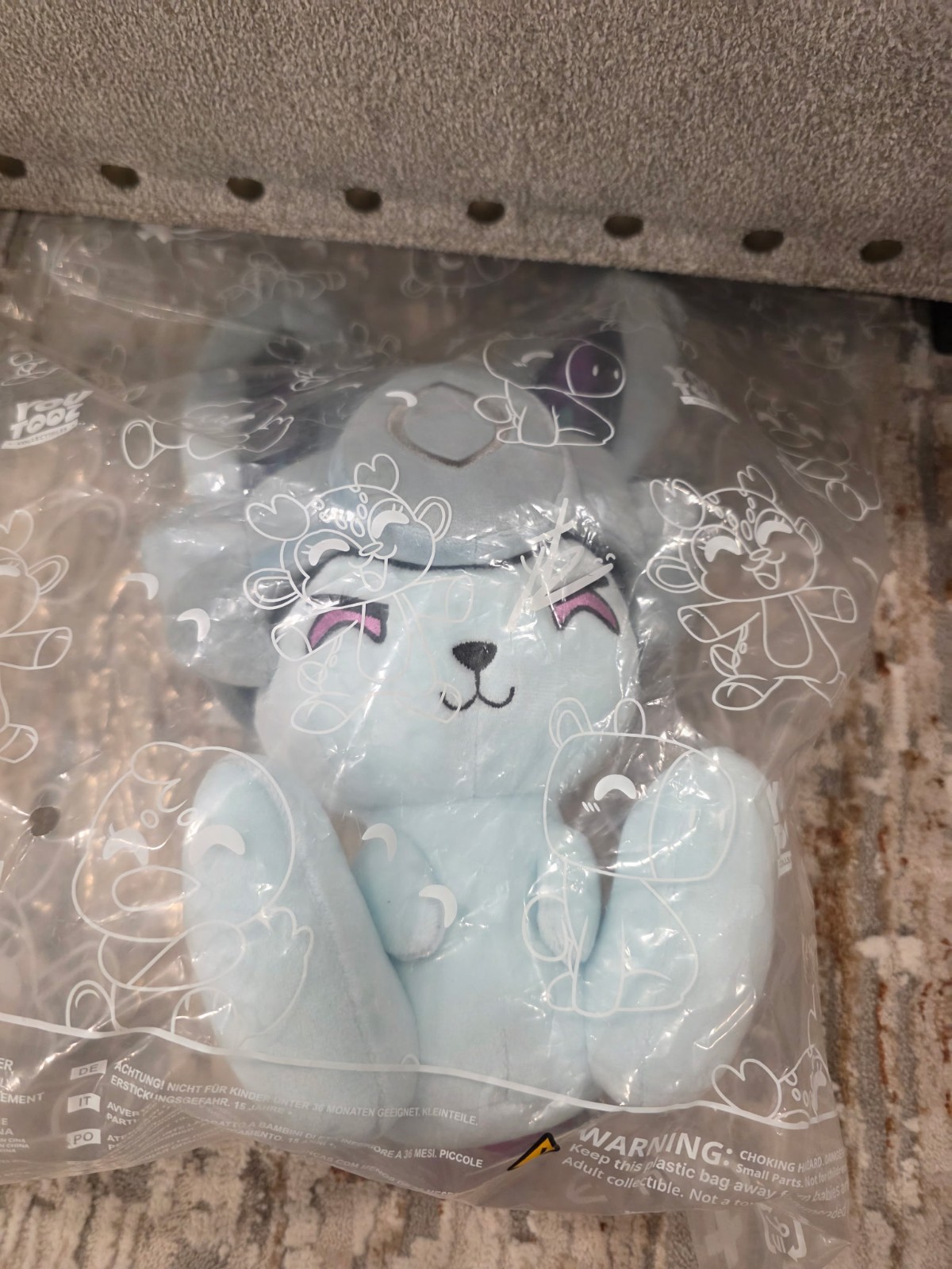 League of Legends Grey Battle Bunny 9-Inch Plush