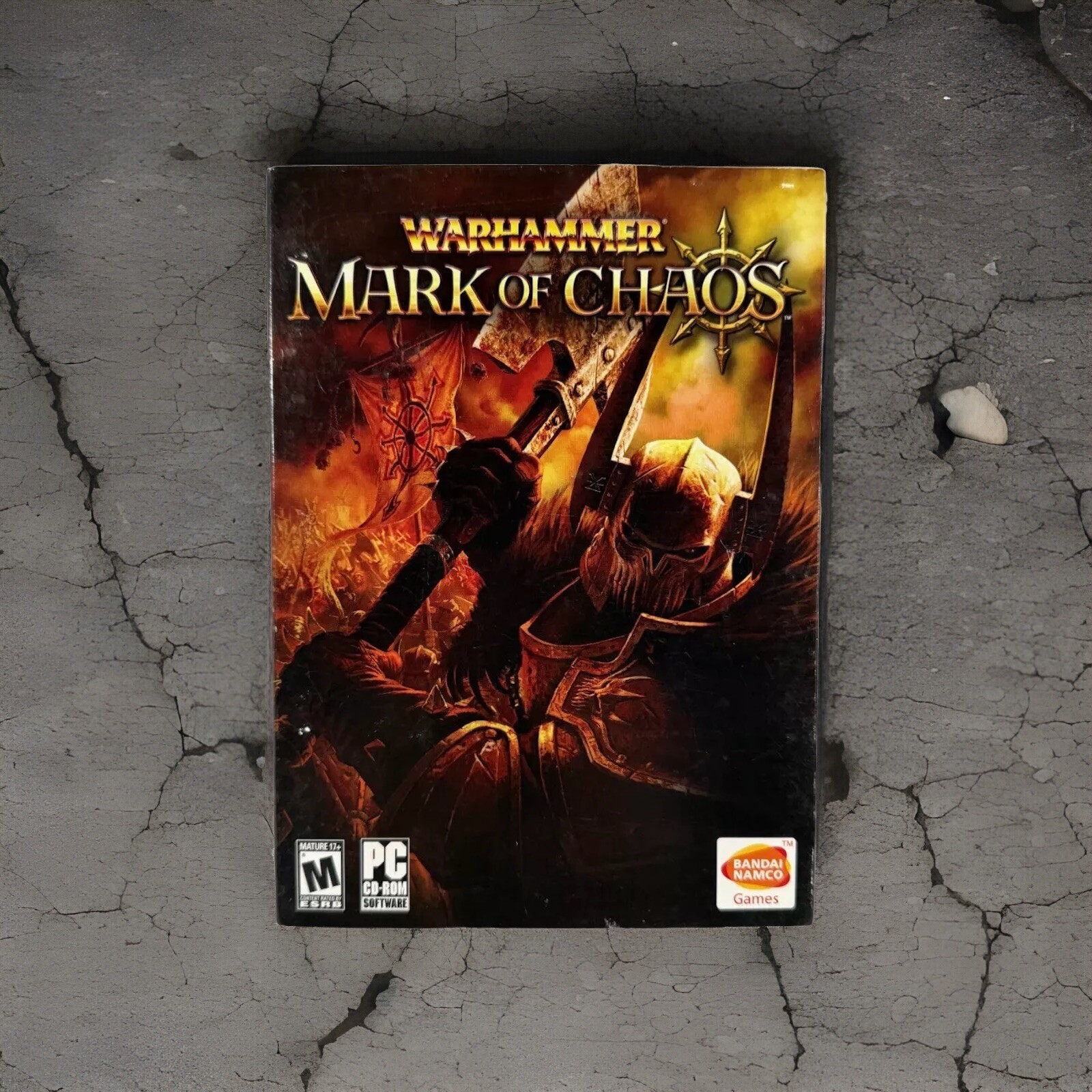 Warhammer ~ Mark of Chaos PC Complete Set 6 Disc – CIB Complete Near Mint