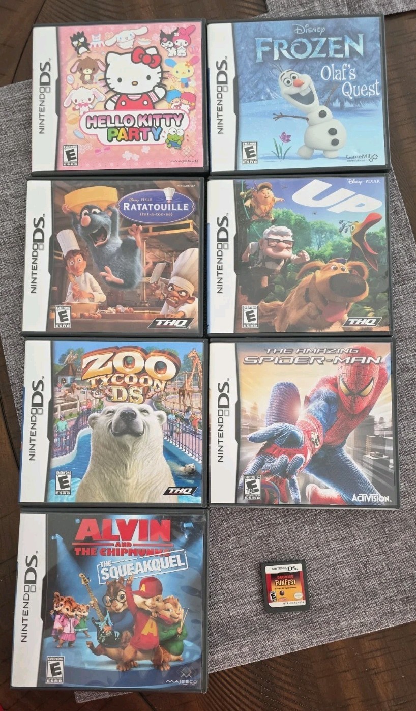 POKÉMON Ranger Guardian Signs NINTENDO DS Games LOT Star Wars CARS Ninjago