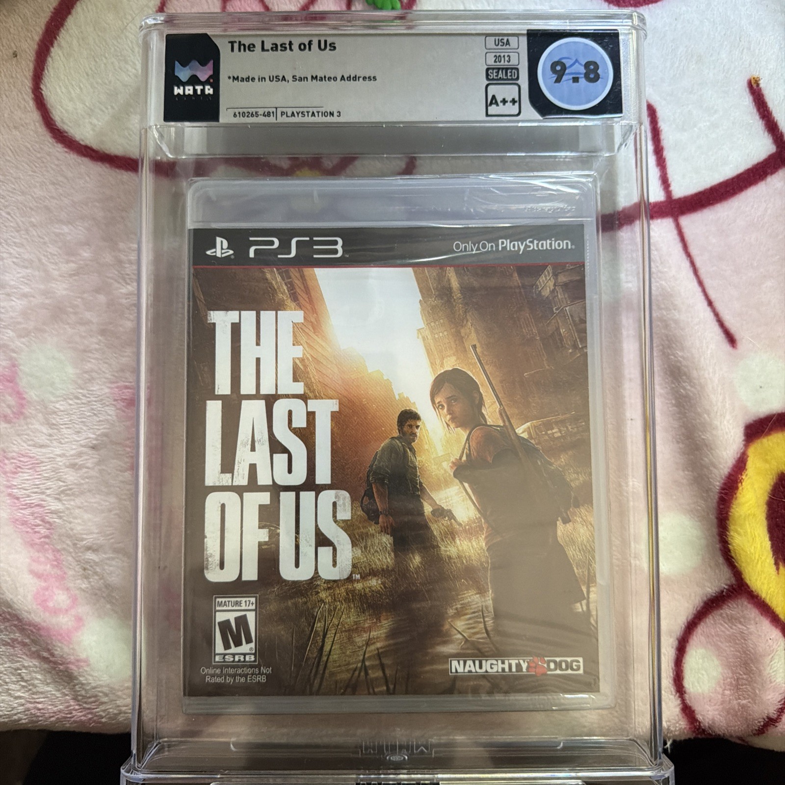 WATA Graded 9.8 A++ The Last of Us (Sony PlayStation 3, 2013)