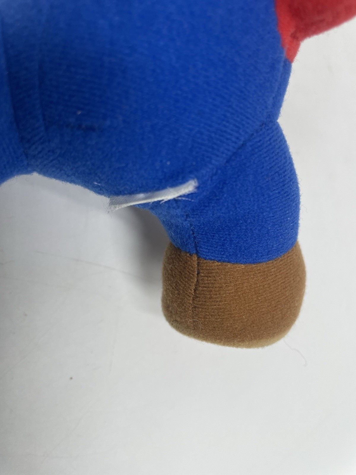 2008 Nintendo Super Mario Bros 8” Mario Running Plush Toy