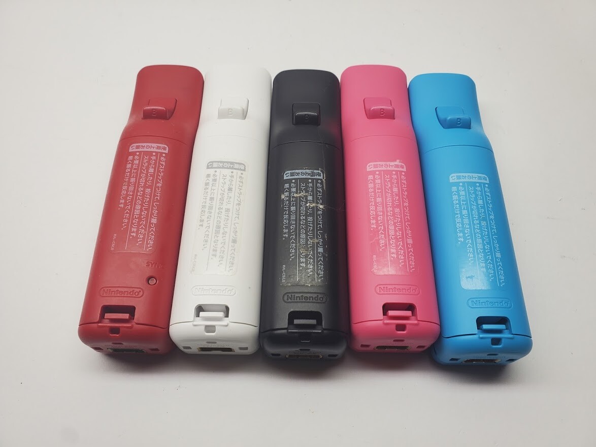 1 OEM Nintendo Wii Remote Motion Plus WiiMote Original Official Controller Wii U