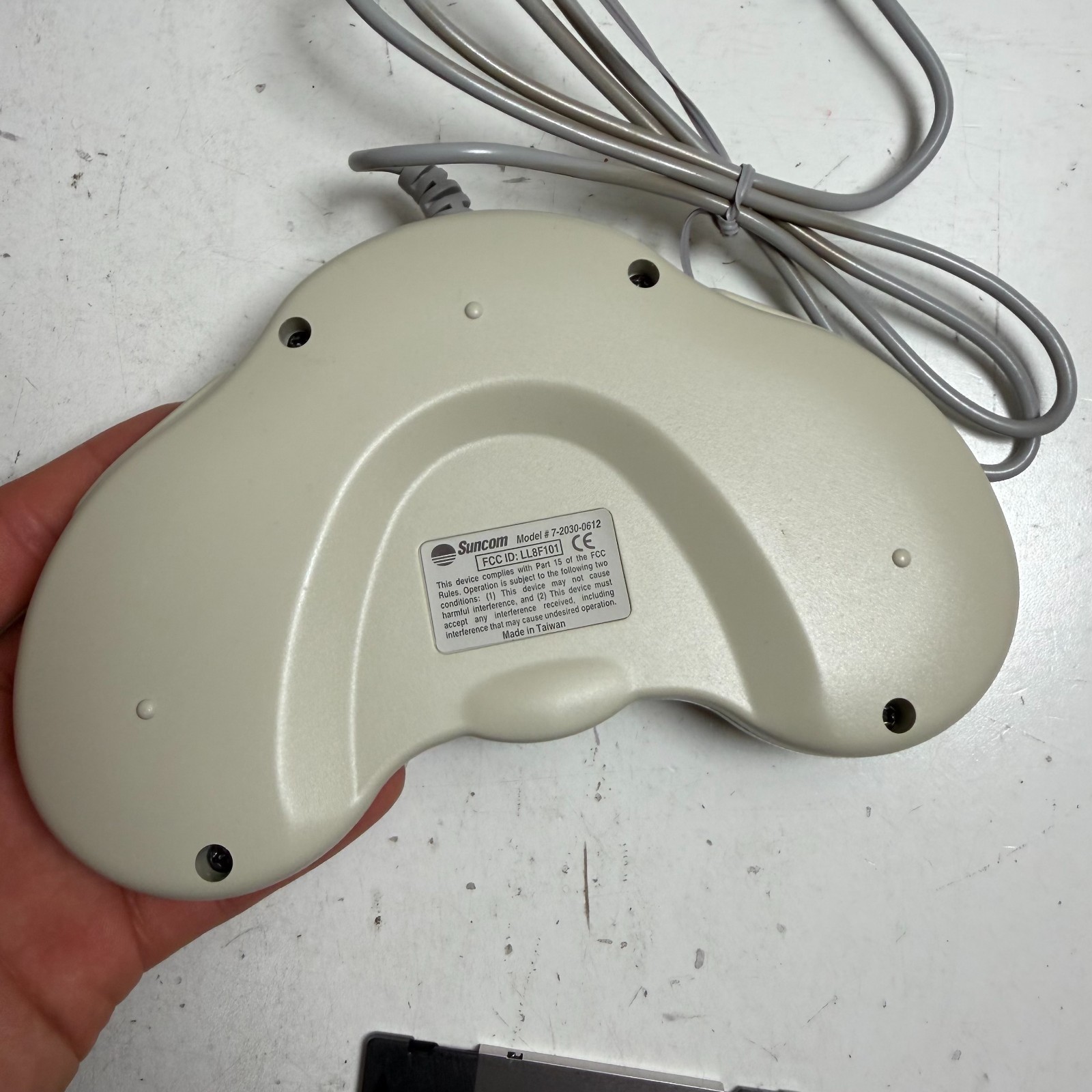 Suncom Technologies SFX Plus Beige Programmable Joypad For Macintosh & PowerMac