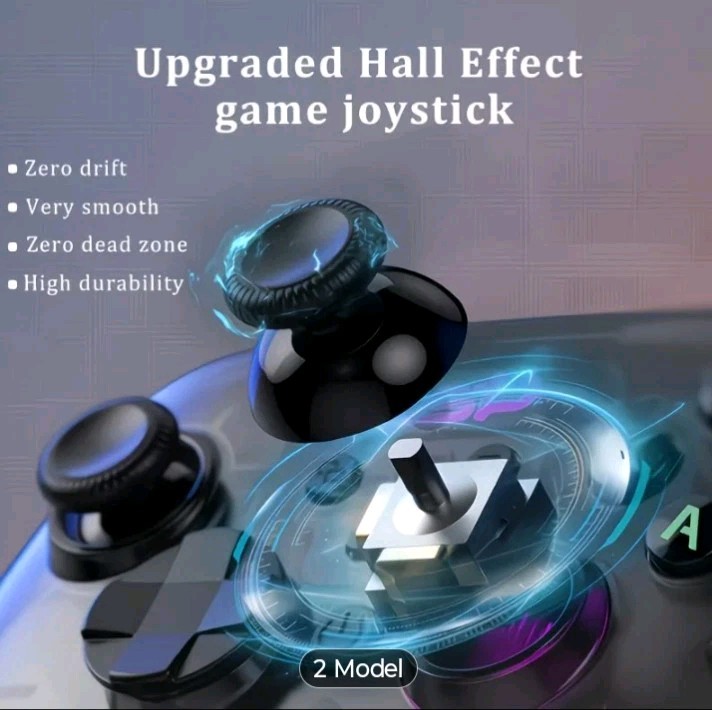 G7 Turbo Joystick Game Controller, 3 Connection Android Switch PC PS4 IOS