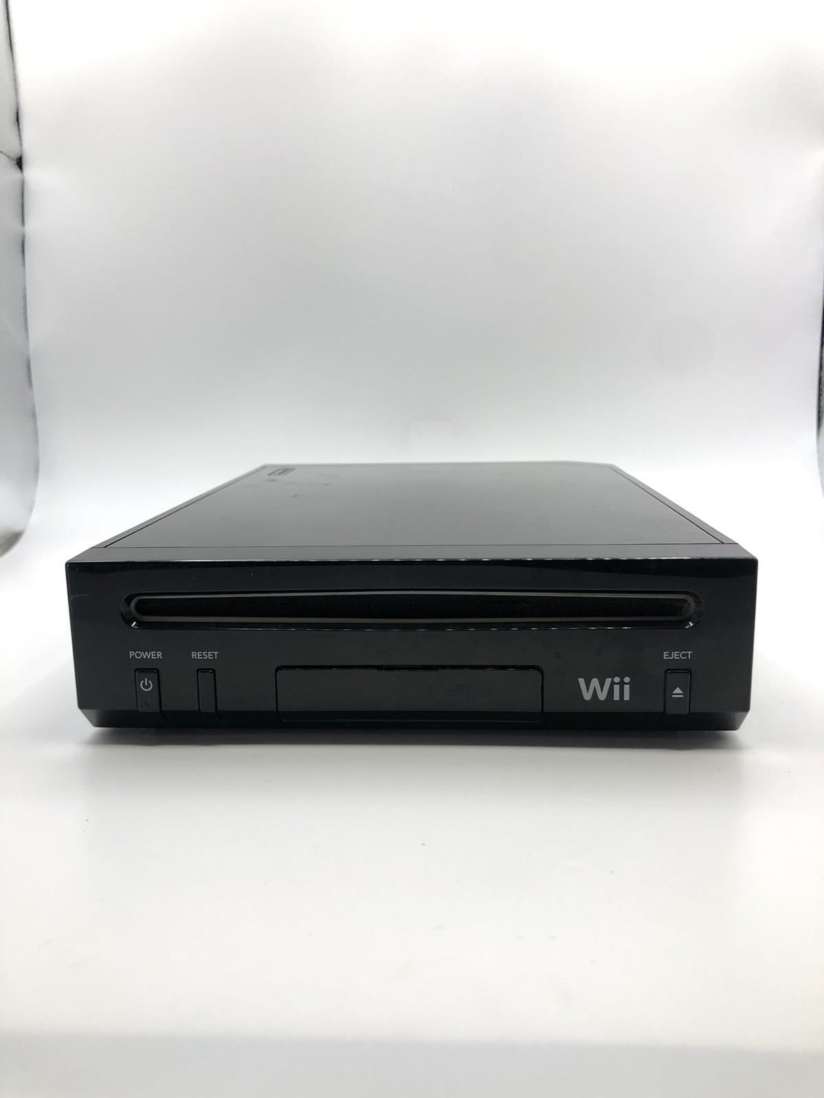 Nintendo Wii RVL-101 Black Home Console USB-A 2006 USA Model