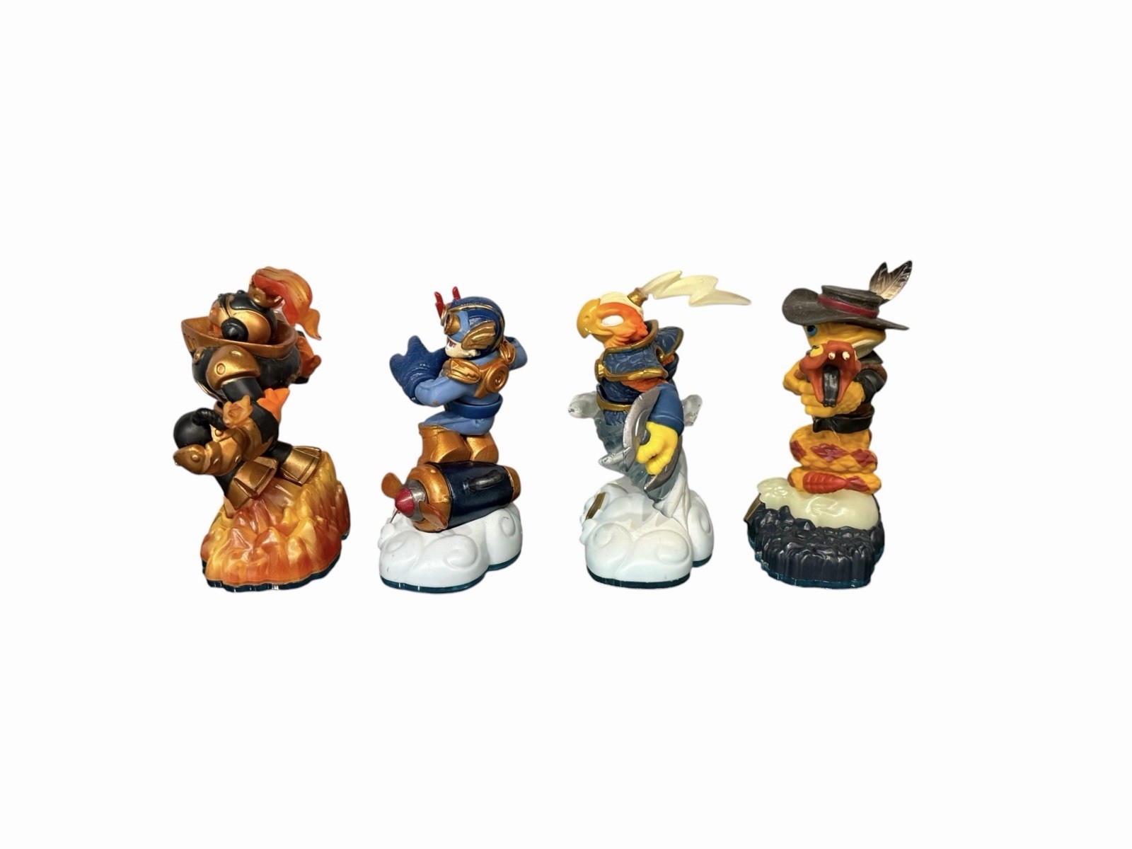 Skylanders Swap Force Game Figures Blast Zone Boom Jet Free Ranger Rattle Snake