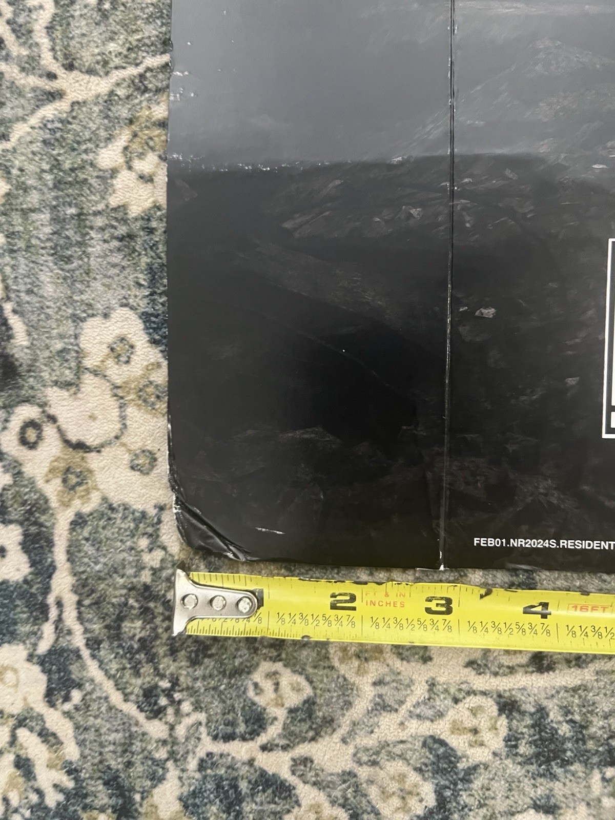 DEFECTIVE Resident evil Requiem GameStop Large cardstock promo poster Pl G3D