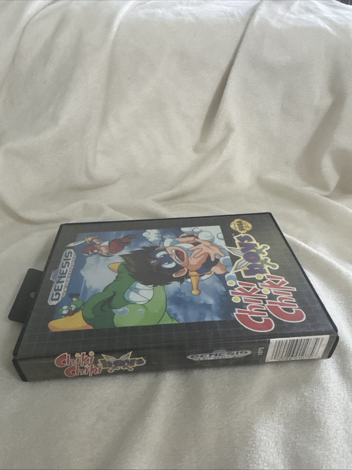 1993 Vintage Chiki Chiki Boys Saga Genesis Authentic Video Game & Case No Manual