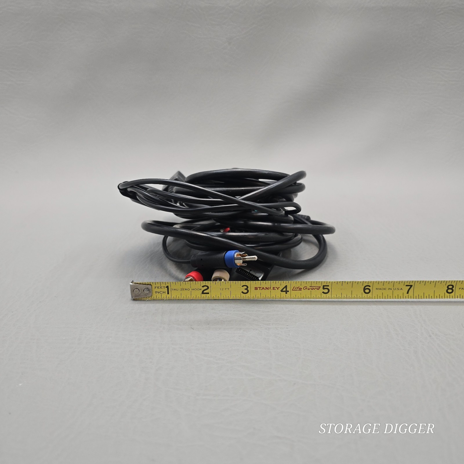 Set of 2 Multi Component Cable Microsoft Xbox 360 Nintendo Wii Sony PS2/PS3