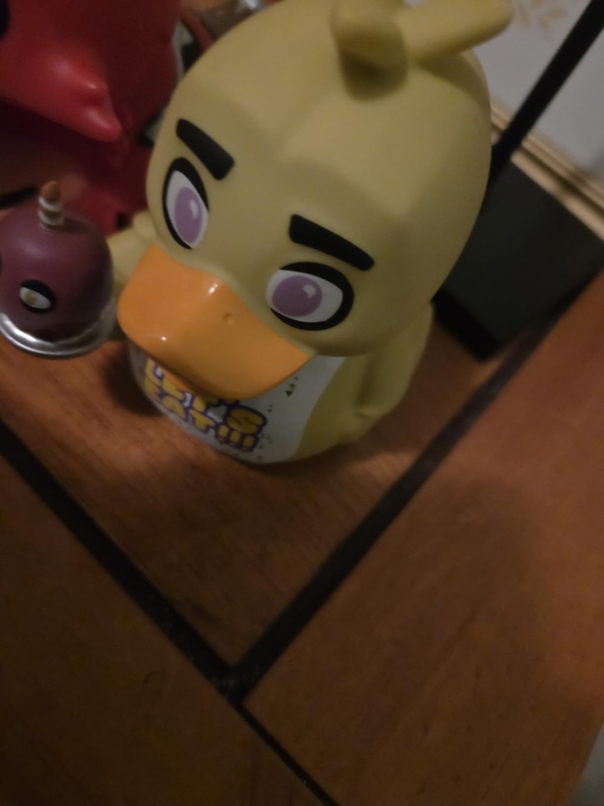 Chica Rubber Duck Plush Toy – Cuddly Collectible from Five Nights At Freddy’s