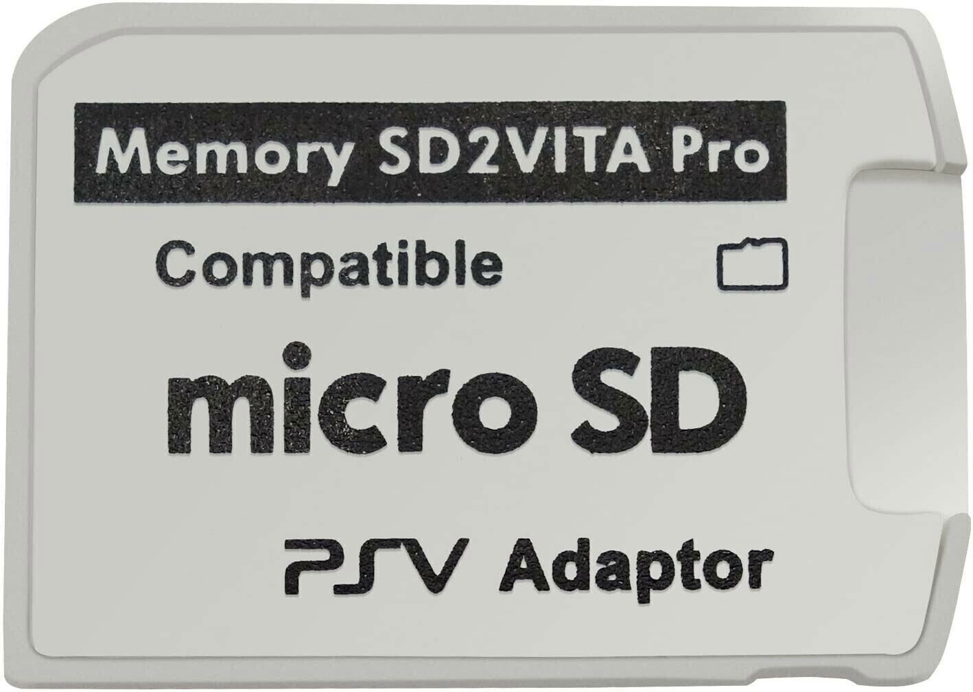 V5.0 SD2VITA Pro TF Micro Memory Card Adapter PSVSD For PSV 1000 2000