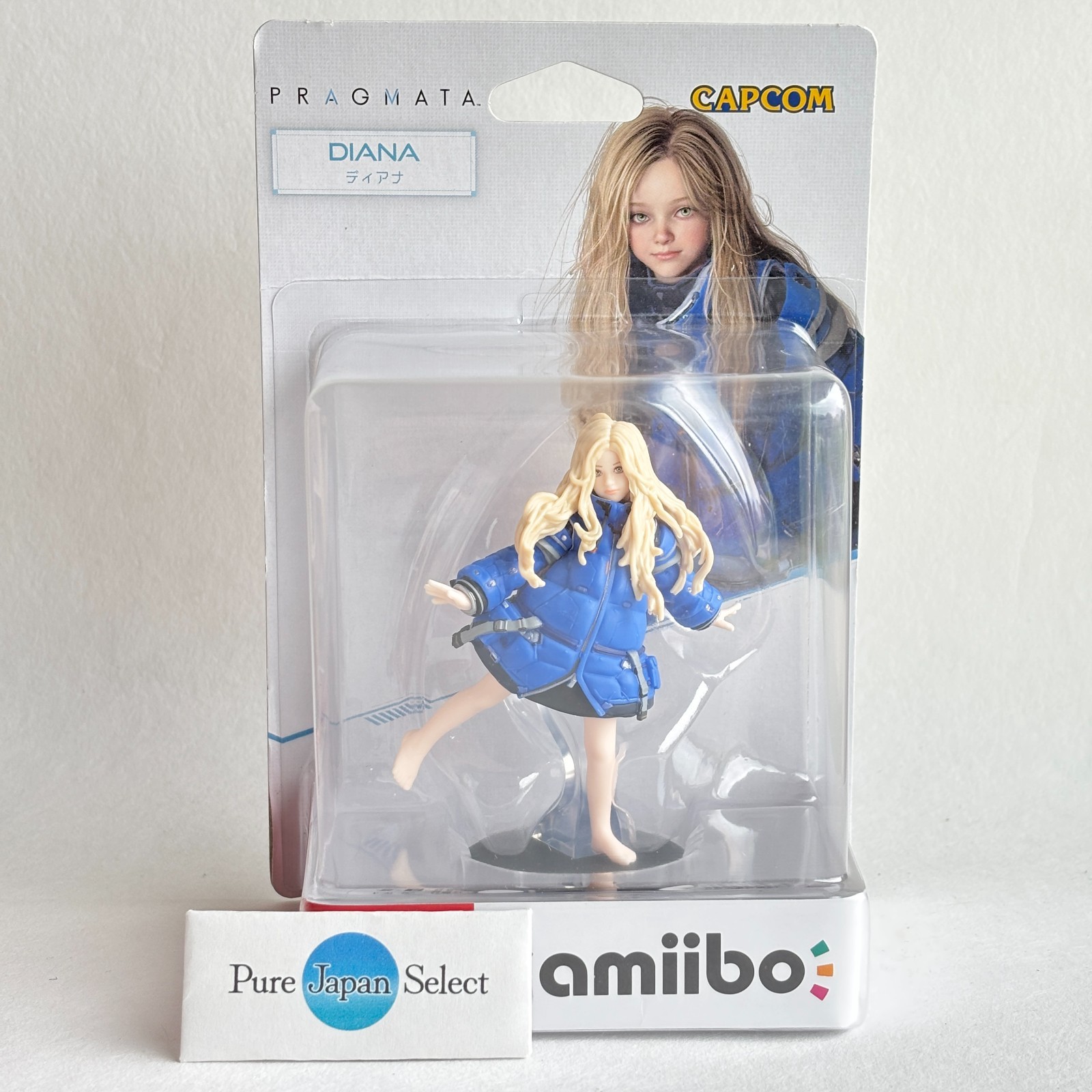 Nintendo amiibo Diana Pragmata CAPCOM Figure Switch H100 mm 3.9 in NEW JAPAN