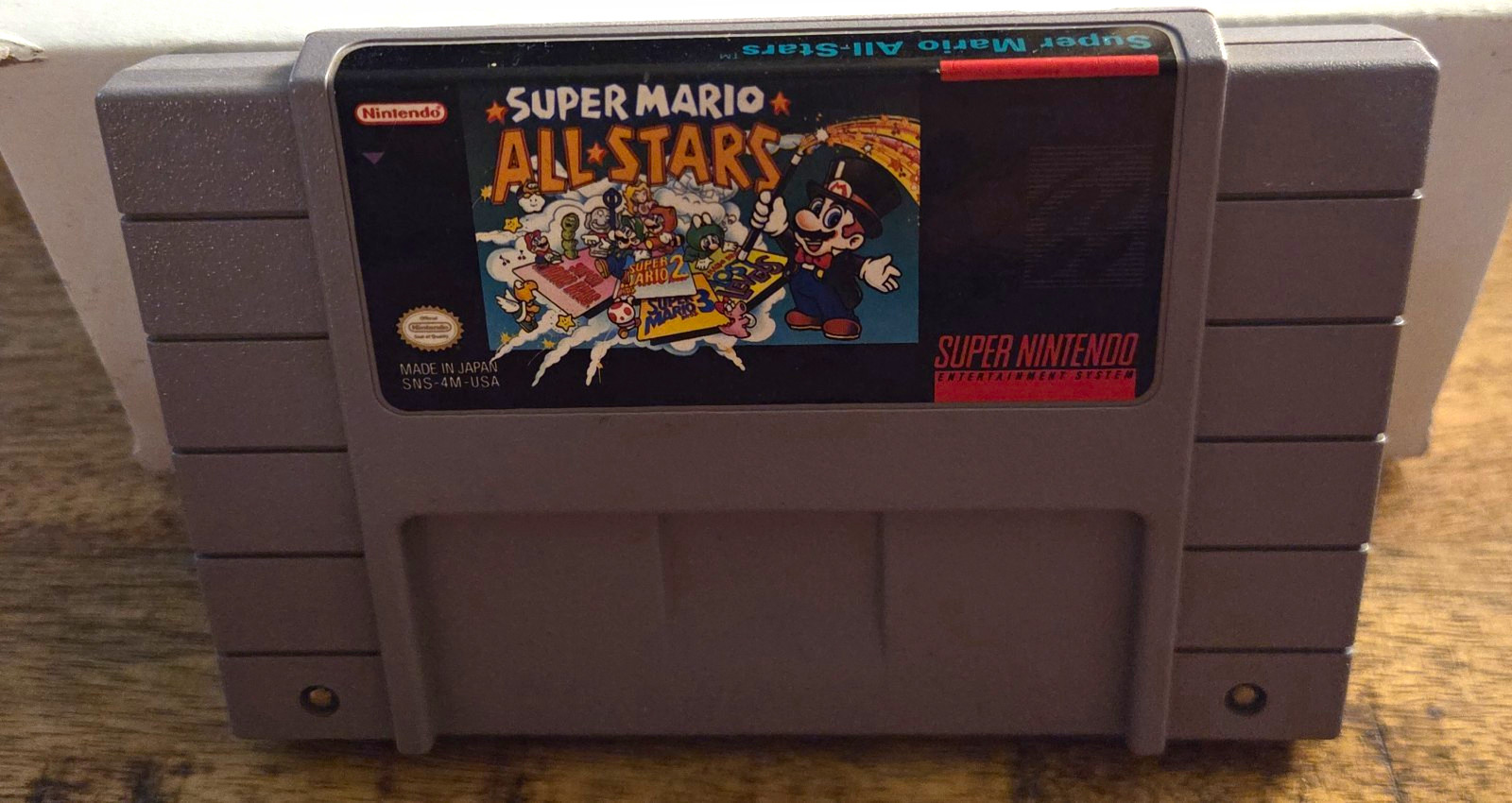 Nintendo Super Mario All-Stars SNES Cartridge NTSC-U/C (US/Canada)