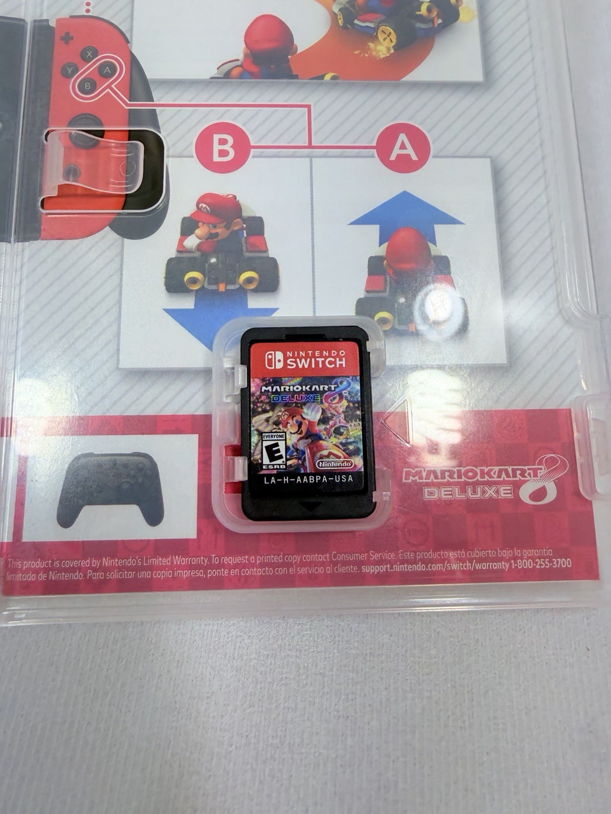 Game And Case Mario Kart 8 Deluxe – Nintendo Switch CIB Tested Working