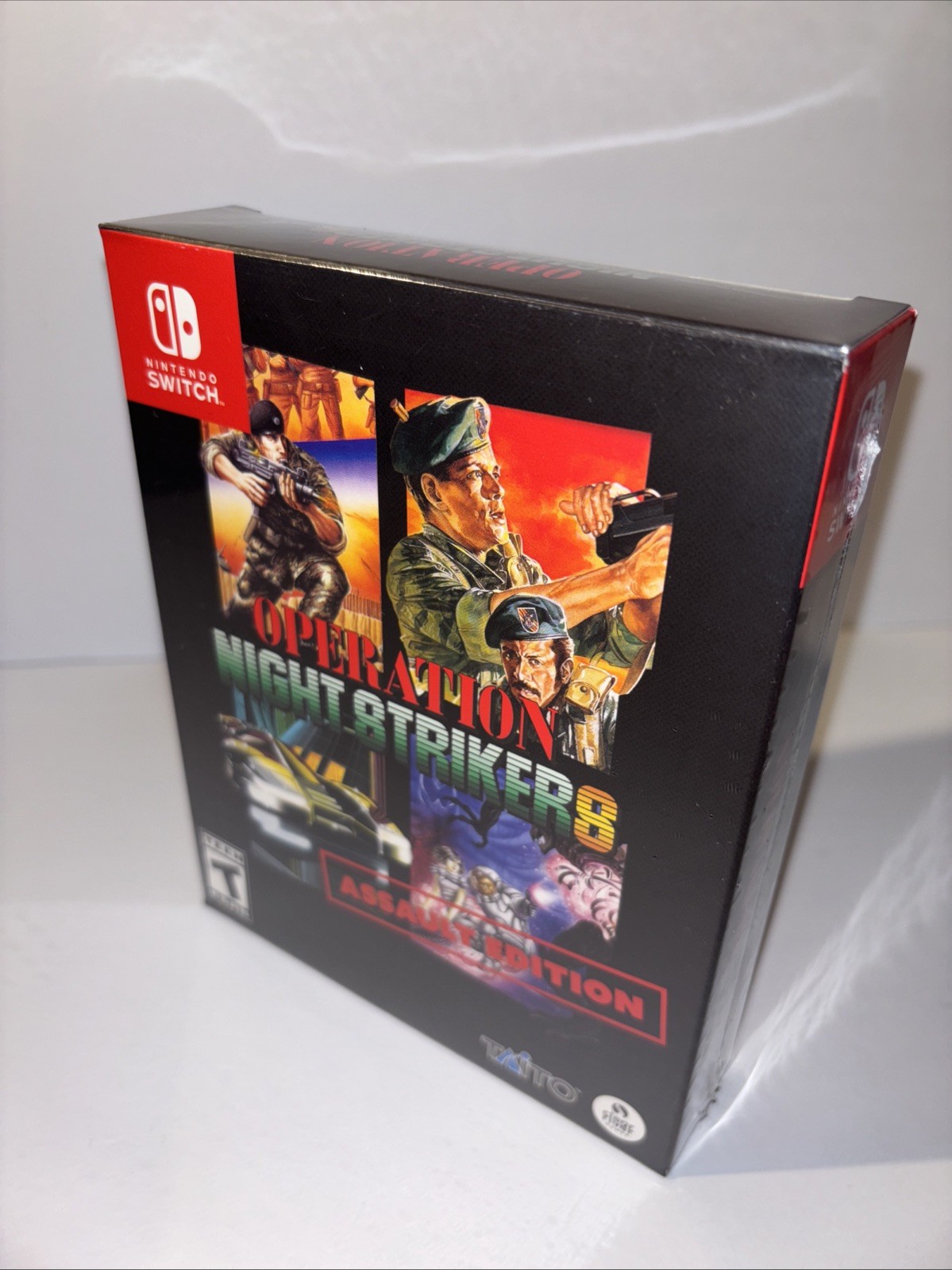 OPERATION NIGHT STRIKERS ASSAULT COLLECTORS DELUXE EDITION LIMITED RUN GAME ESRB