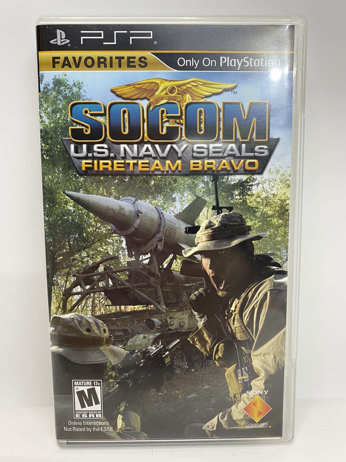SOCOM U.S. Navy Seals Fireteam Bravo 2 – Sony PSP