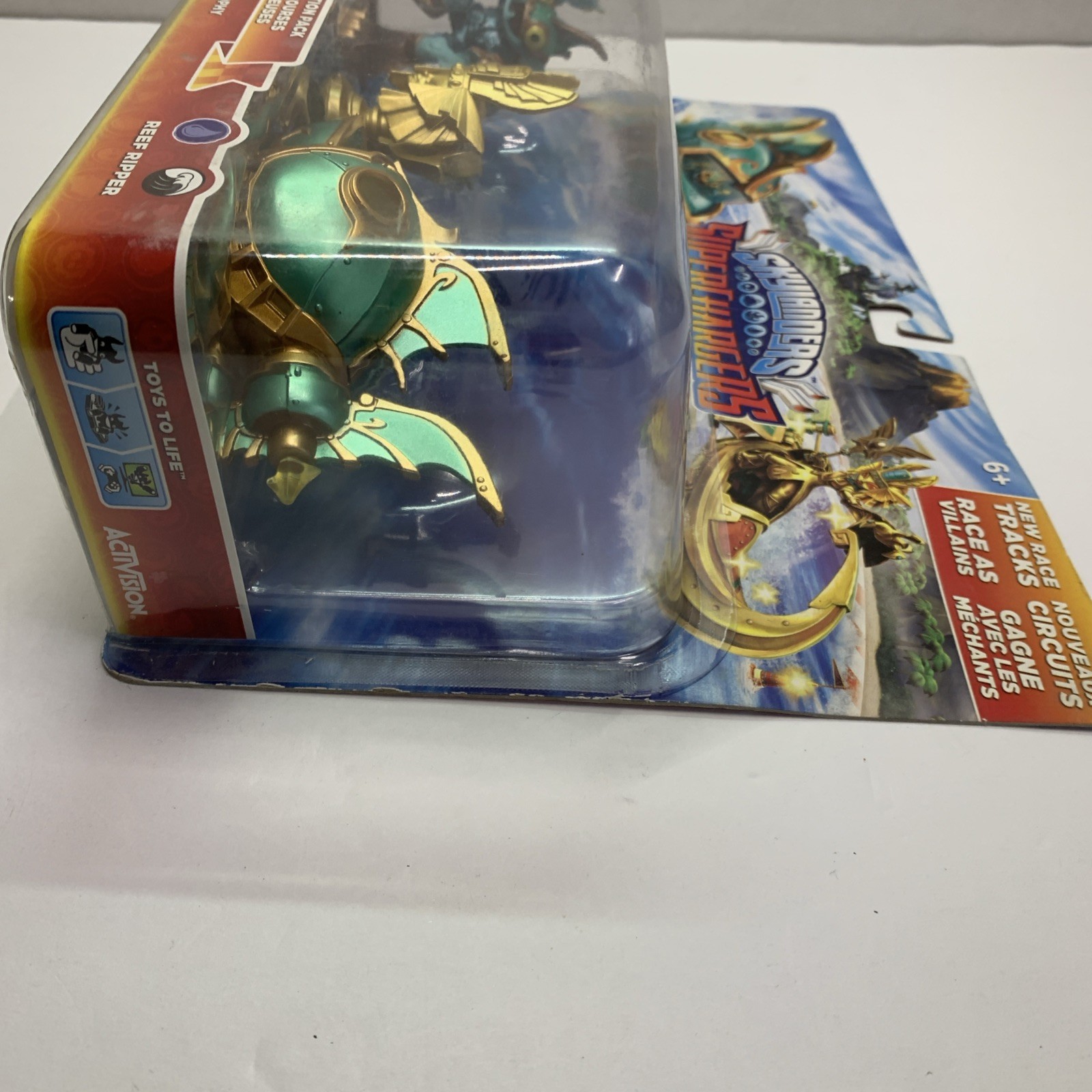 Skylanders Supercharger Sea Racing Action Pack Gill Grunt Sea Trophy Reef Ripper