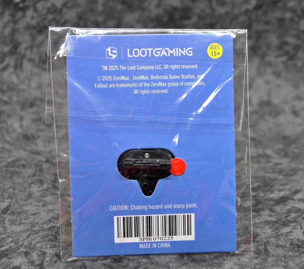 Fallout crate Mothman light up pin loot crate EXCLUSIVE led NEW