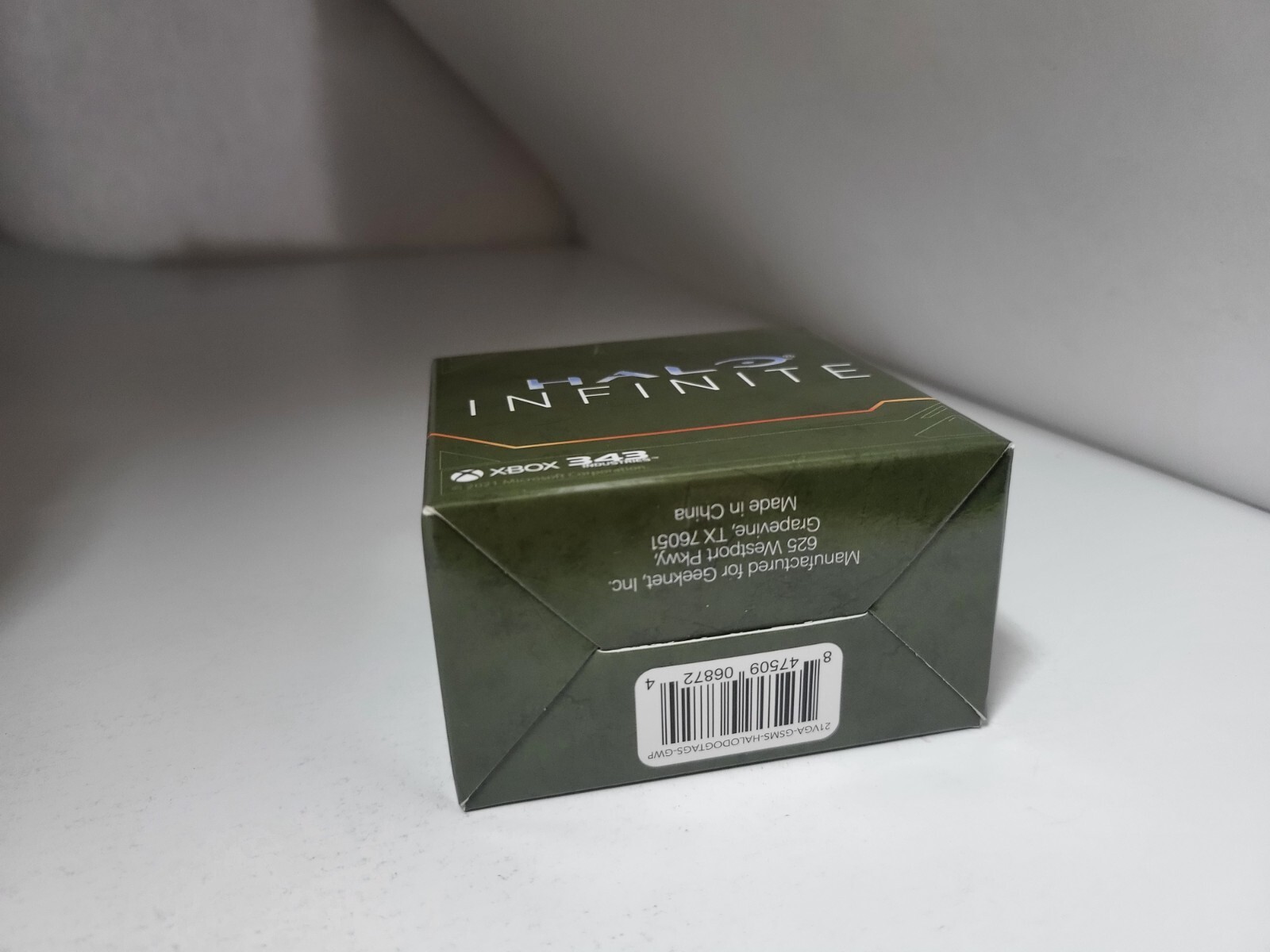 NEW MINT Factory Sealed HALO INFINITE Gamestop Promotion UNSC Dog Tag IN BOX