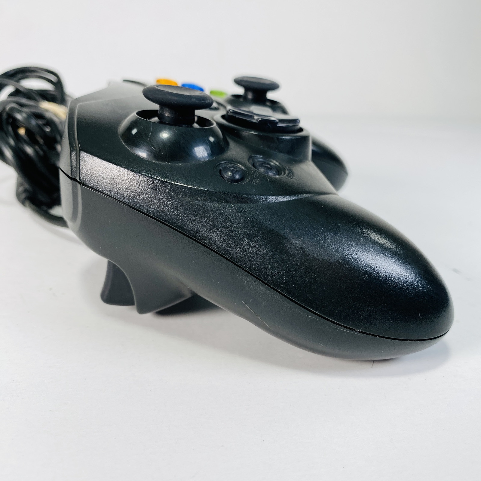 Original Xbox OEM Controller S Type Black X08-69873 w/ Breakaway Cable WORKS