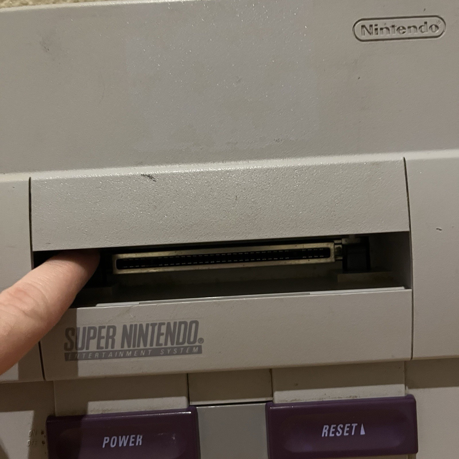 Nintendo SNES Super Nintendo Console SNS-001 NTSC-U/C Console Only