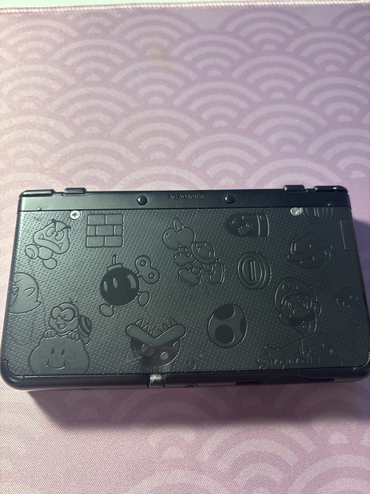 Nintendo 3DS Original Super Mario Edition 4GB Handheld System – Black