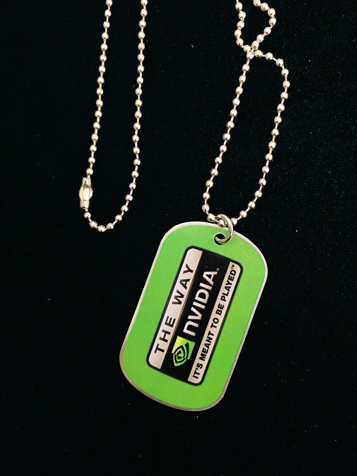 NIP BATTLEFIELD HEROES Dog Tag Necklace EA DICE NVIDIA