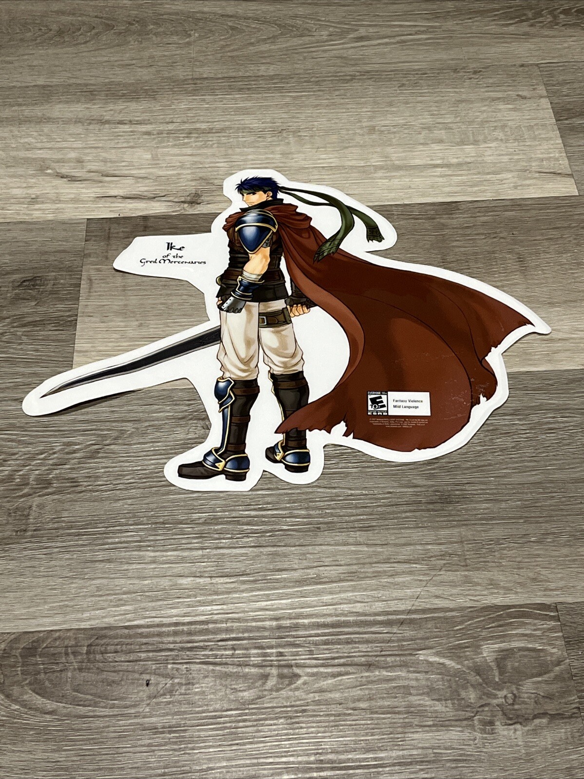 Official Nintendo Fire Emblem: Radiant Dawn GameStop Promo Window Wall Decal