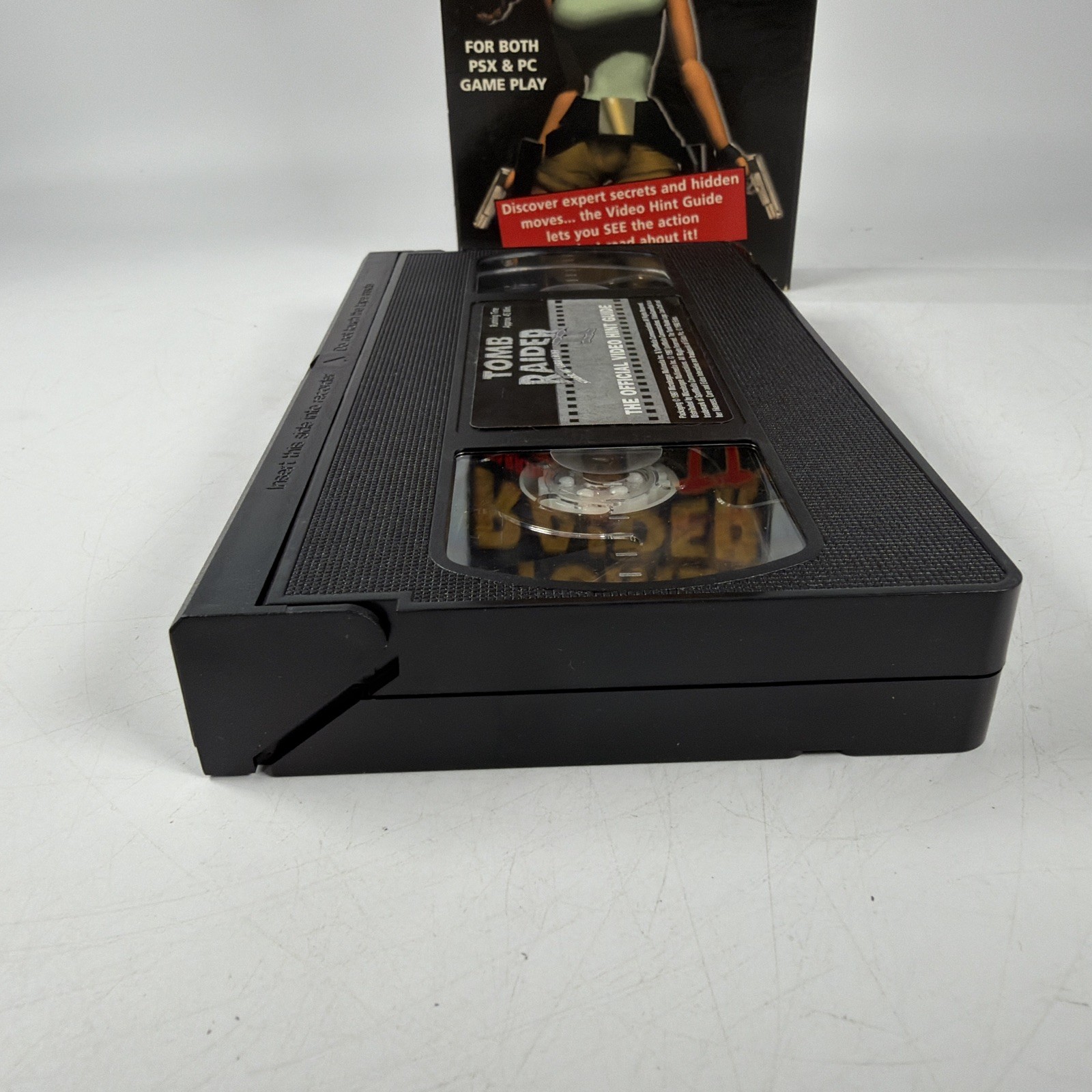Tomb Raider 2 The Official Video Hint Guide (VHS, 1997) Rare/OOP VHTF