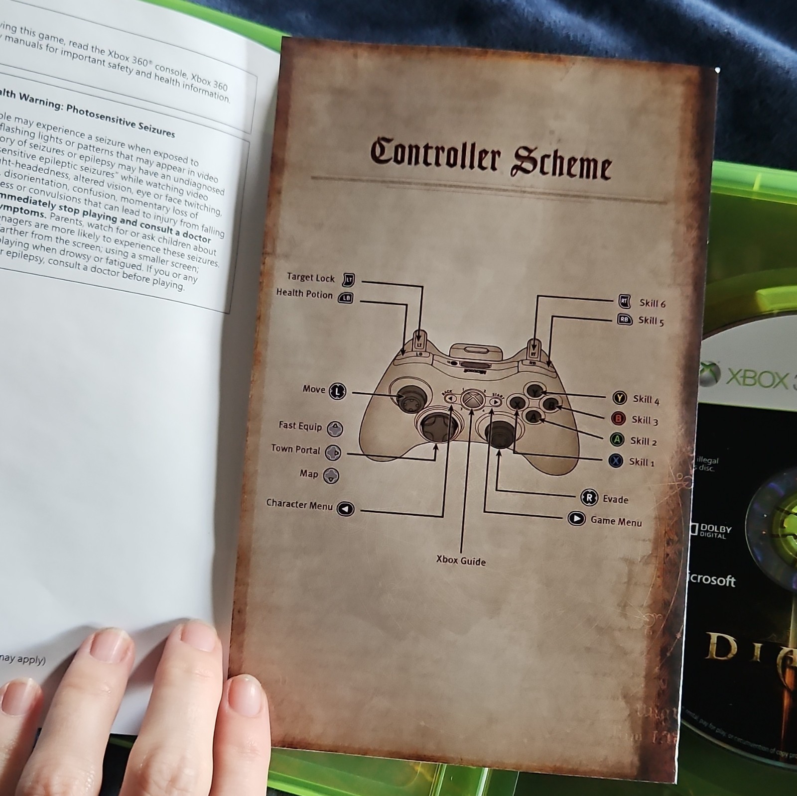 Blizzard Entertainment Diablo III Manual Included M Mature Xbox 360 NTSC 2013