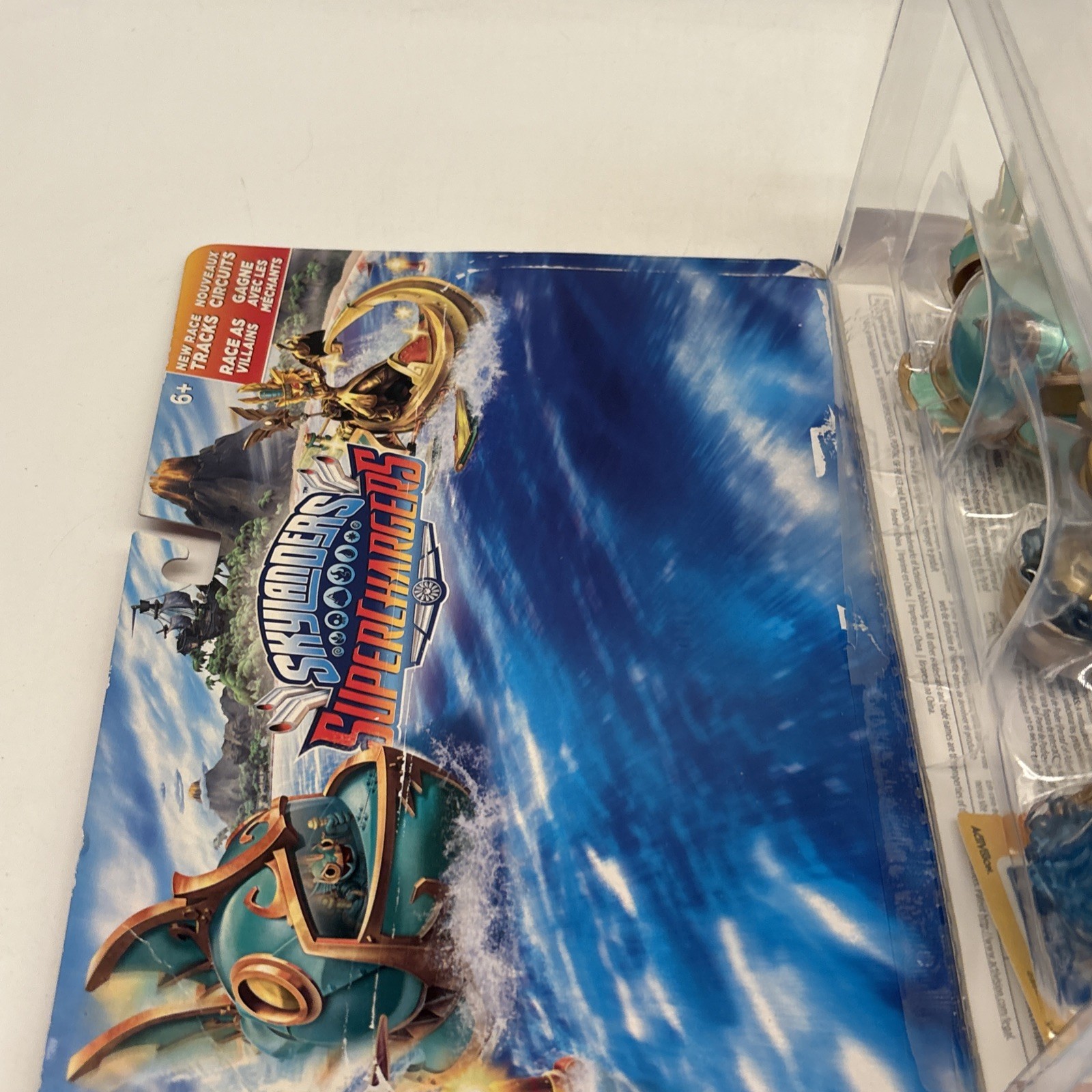 Skylanders Supercharger Sea Racing Action Pack Gill Grunt Sea Trophy Reef Ripper