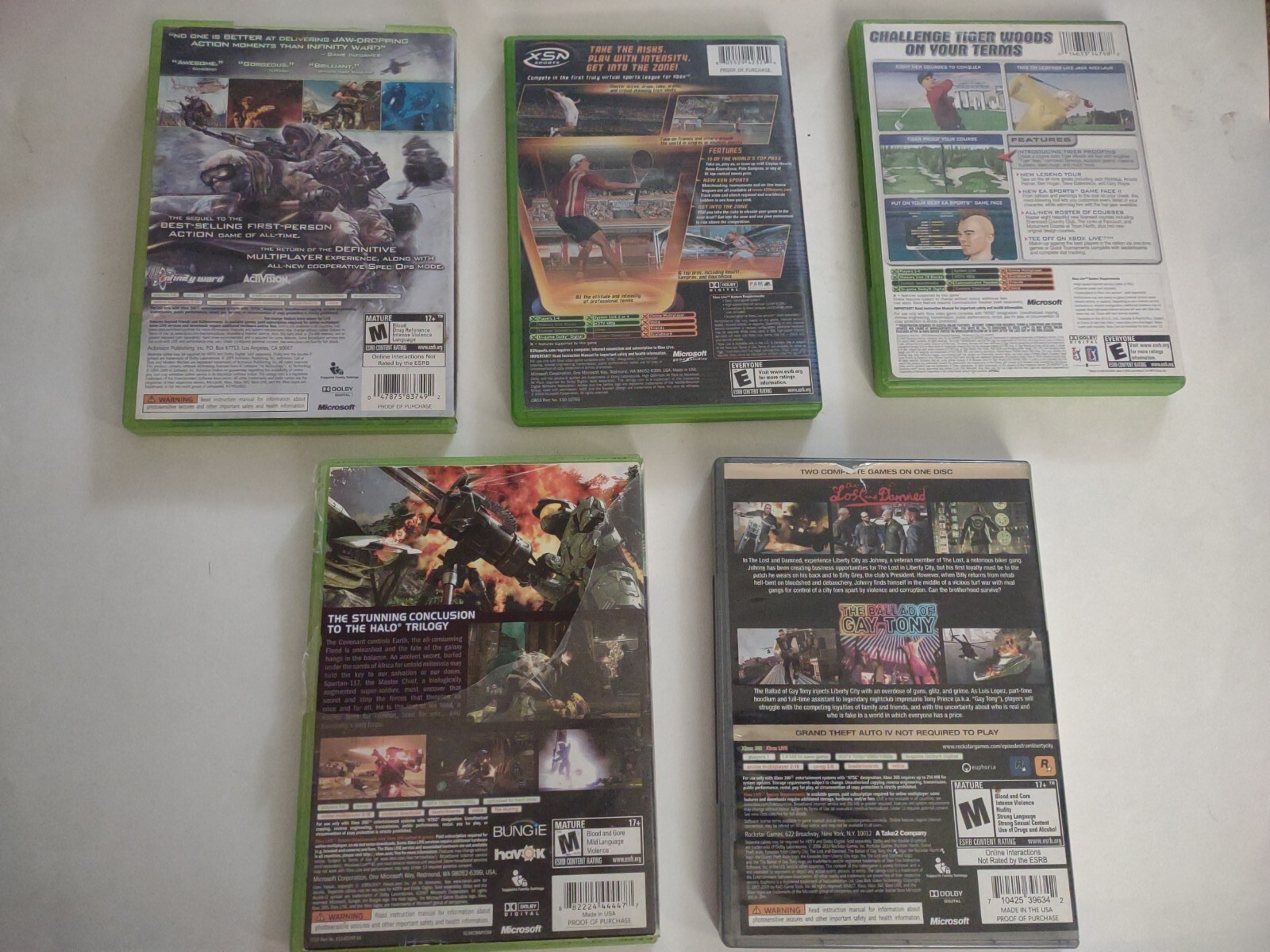 Lot of 12 Multi Platform Empty Game Cases, Manuals, Case Art. Wholesale PS2 Xbox