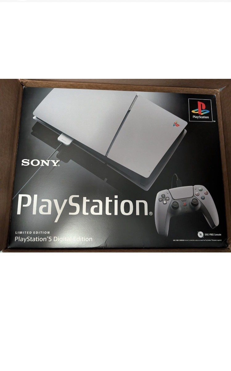PlayStation 5 Digital Edition 30th Anniversary Limited Slim Console Sealed/New