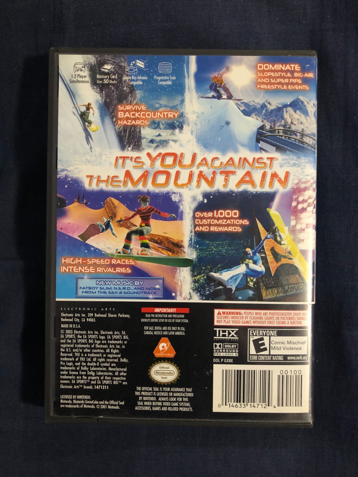 SSX 3 SSX3 (GameCube) CIB Complete In Box, Works Tested