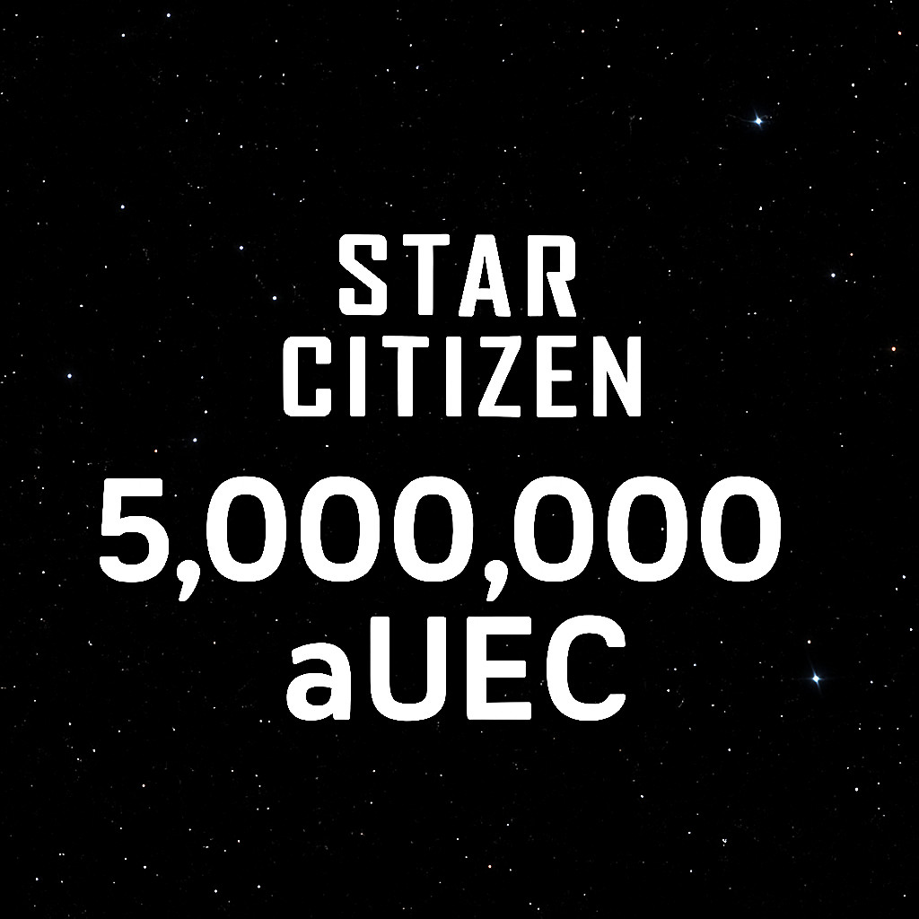 STAR CITIZEN aUEC – 5M aUEC – 4.3 LIVE star citizen auec