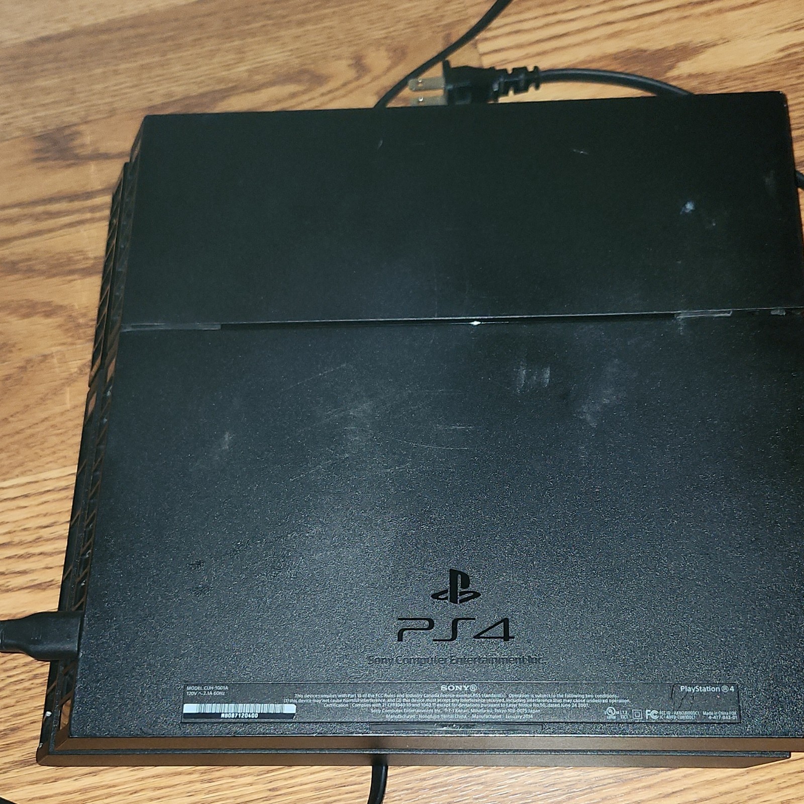 Sony PlayStation 4 PS4 Console 500GB Black works has loud fan