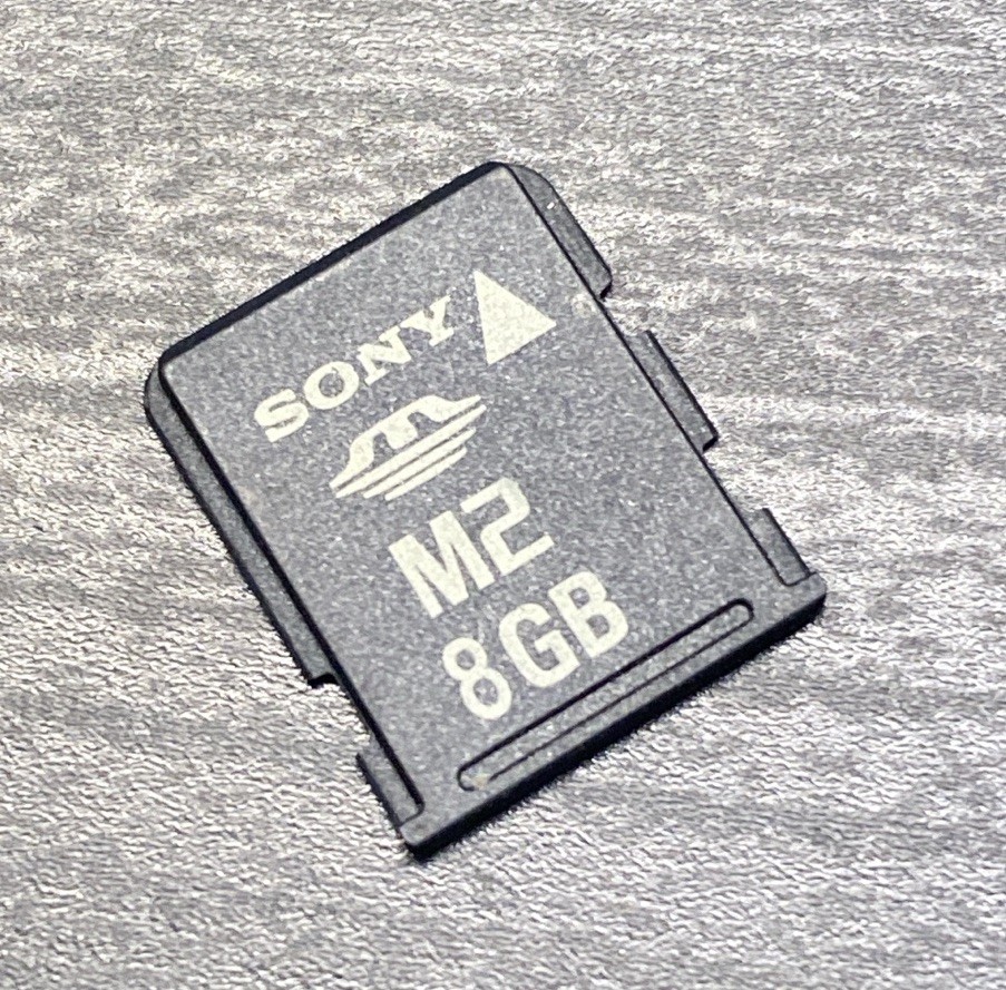 Sony M2 Memory Stick Micro 8GB Original Genuine – Works for PSP Go – Tested