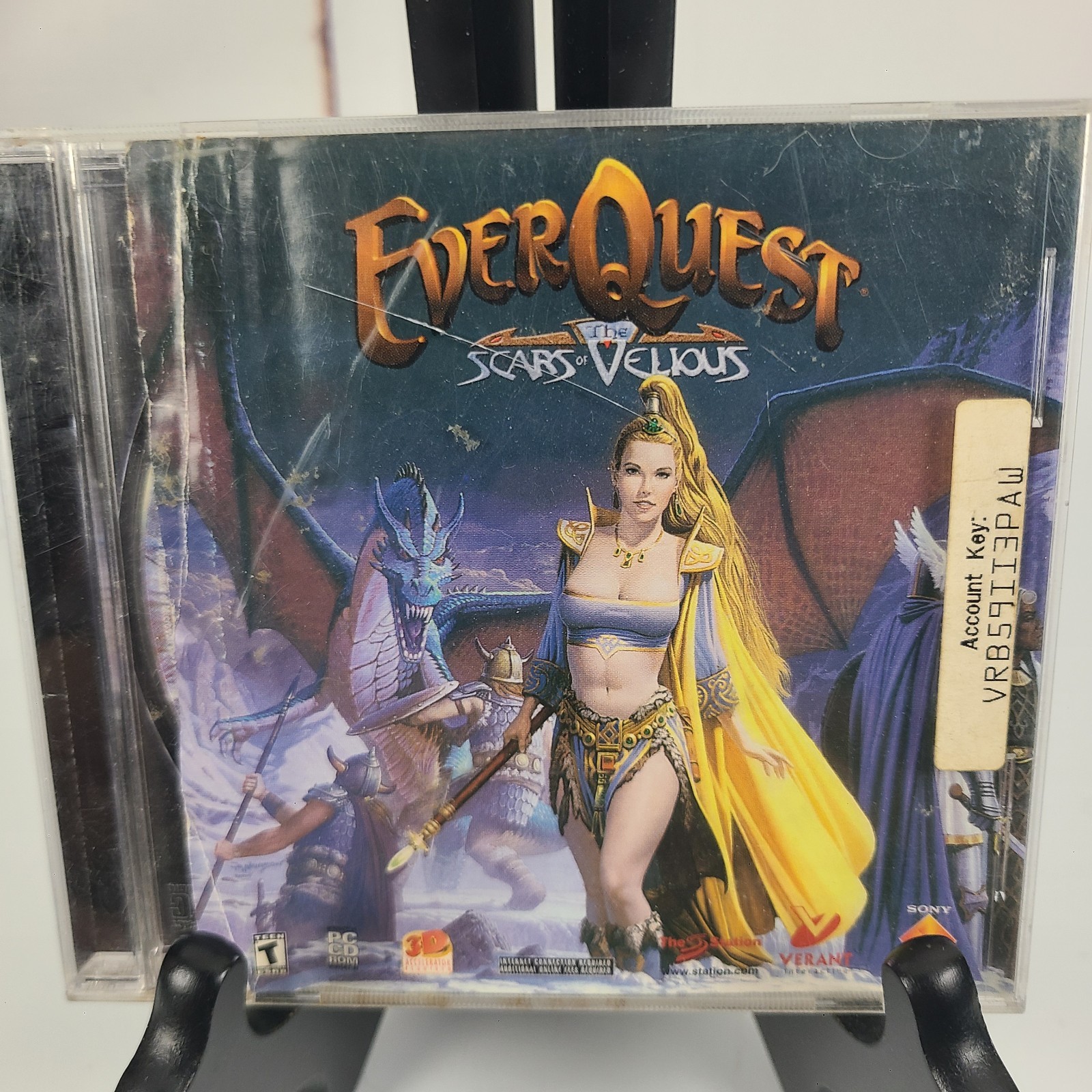 EverQuest Computer Game (PC, 1998, 1999)