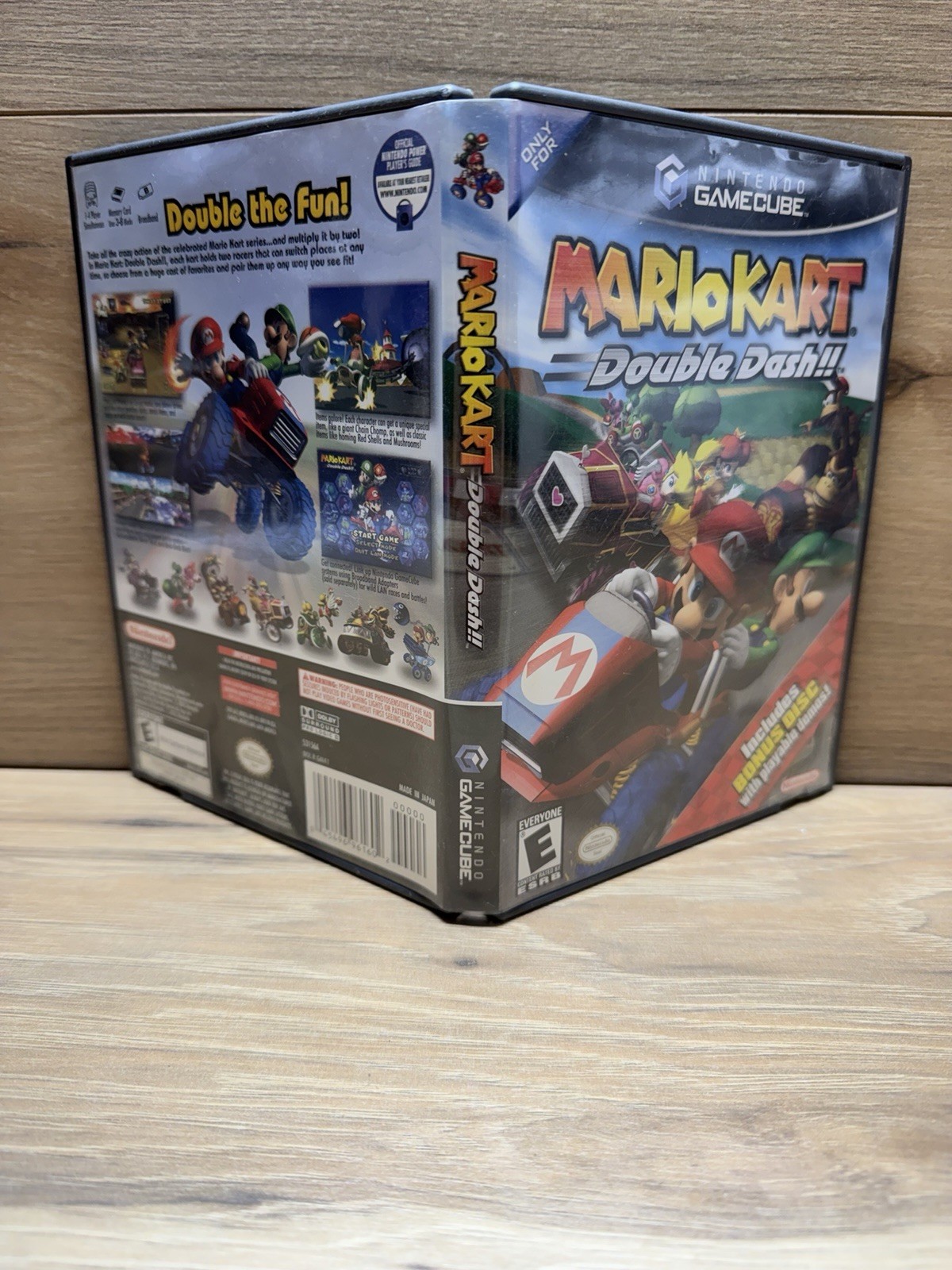 Mario Kart: Double Dash & Bonus Disk (2003) CIB For Nintendo GameCube w/ Manual!