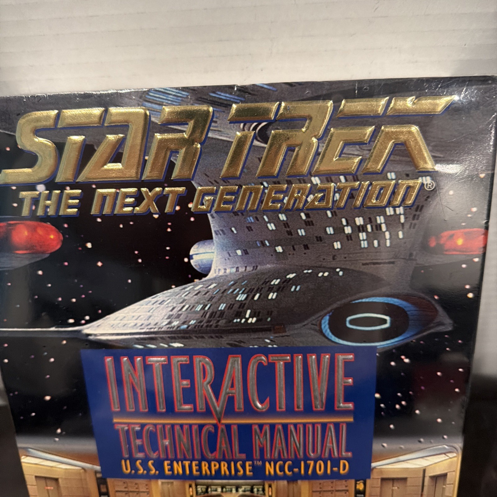 New Sealed Star Trek The Next Generation Interactive Technical Manual CD ROM