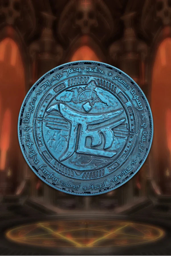 Doom Eternal Hell Priest 4.5″ Metal Challenge Coin Bethesda Rare New In Box