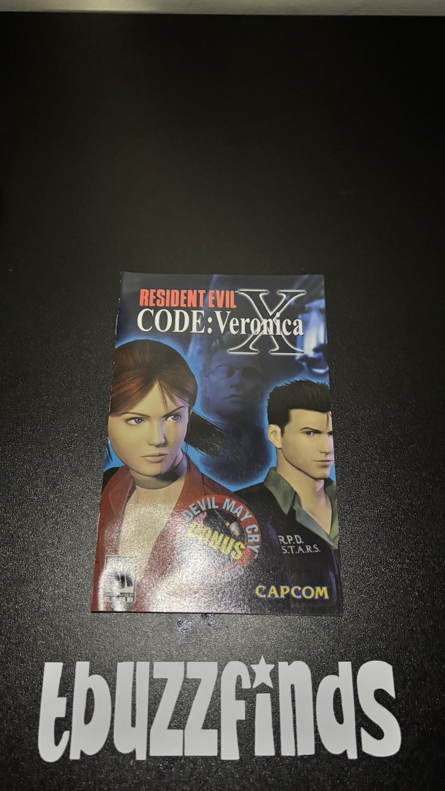 Resident Evil Code: Veronica X 5th Anniversary Edition PS2 (Manual, Demo)